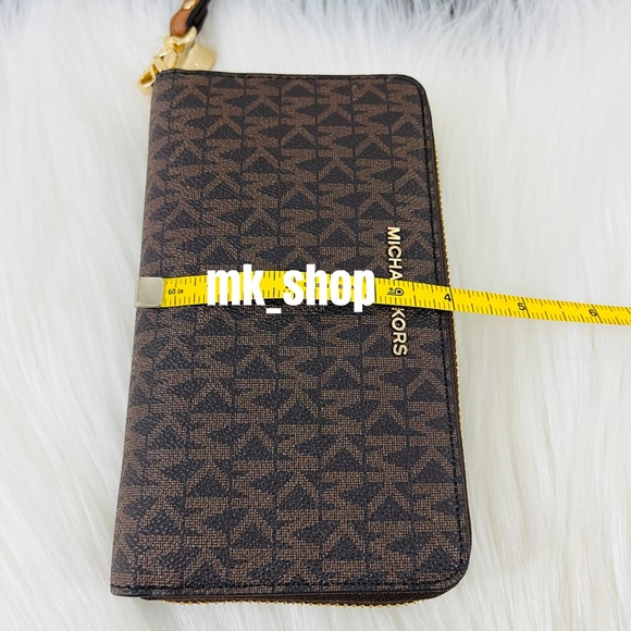 Michael Kors Jet Set Large Flat Phone Case Wristlet Wallet - Picture 15 of 16